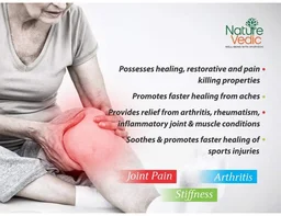 Nature Vedic Flame o Fast Pain Relief Oil | Ayurvedic oil For Joint Pain, Stiffness & Arthritis |100 ml - 100 ml